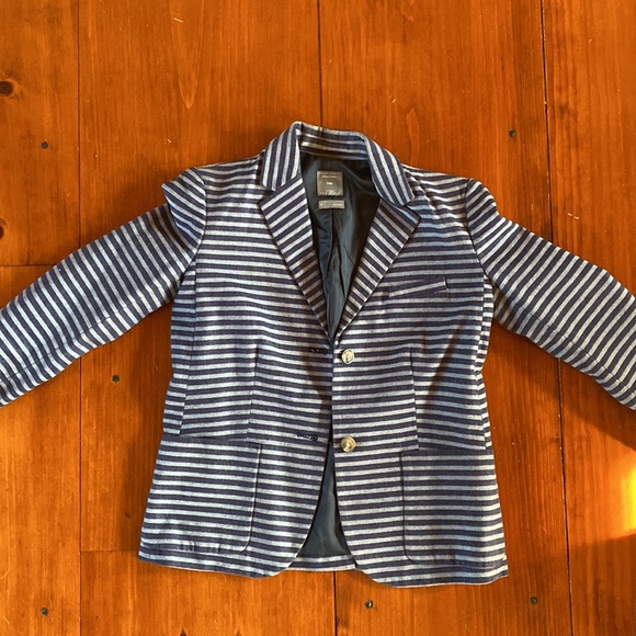 GAP striped blazer, SZ 0 - Picture 3 of 8